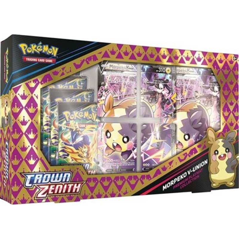 Pokémon Sword & Shield 12.5 Crown Zenith Premium Playmat Collection - Morpeko V Union Box - ENG
