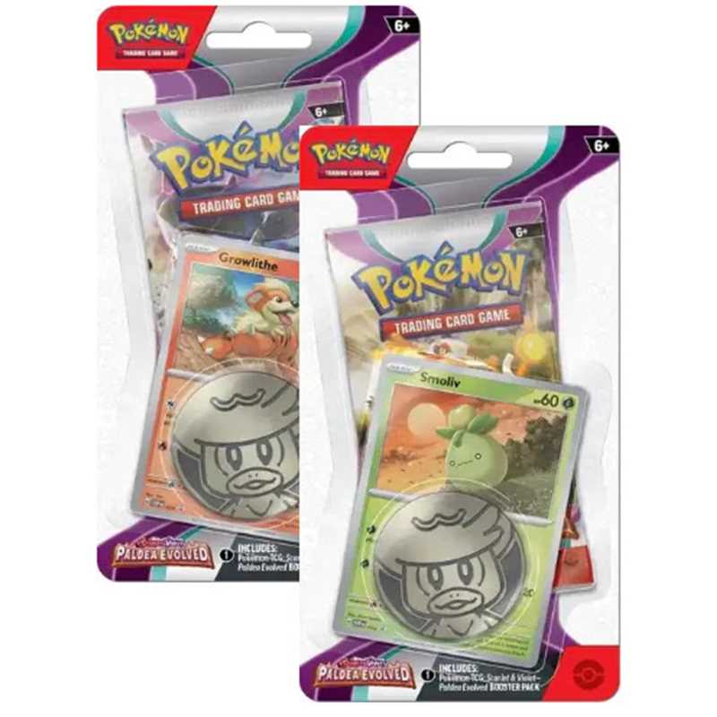 Pokemon Scarlet & Violet Paldea Evolved Checklane Blister ENG