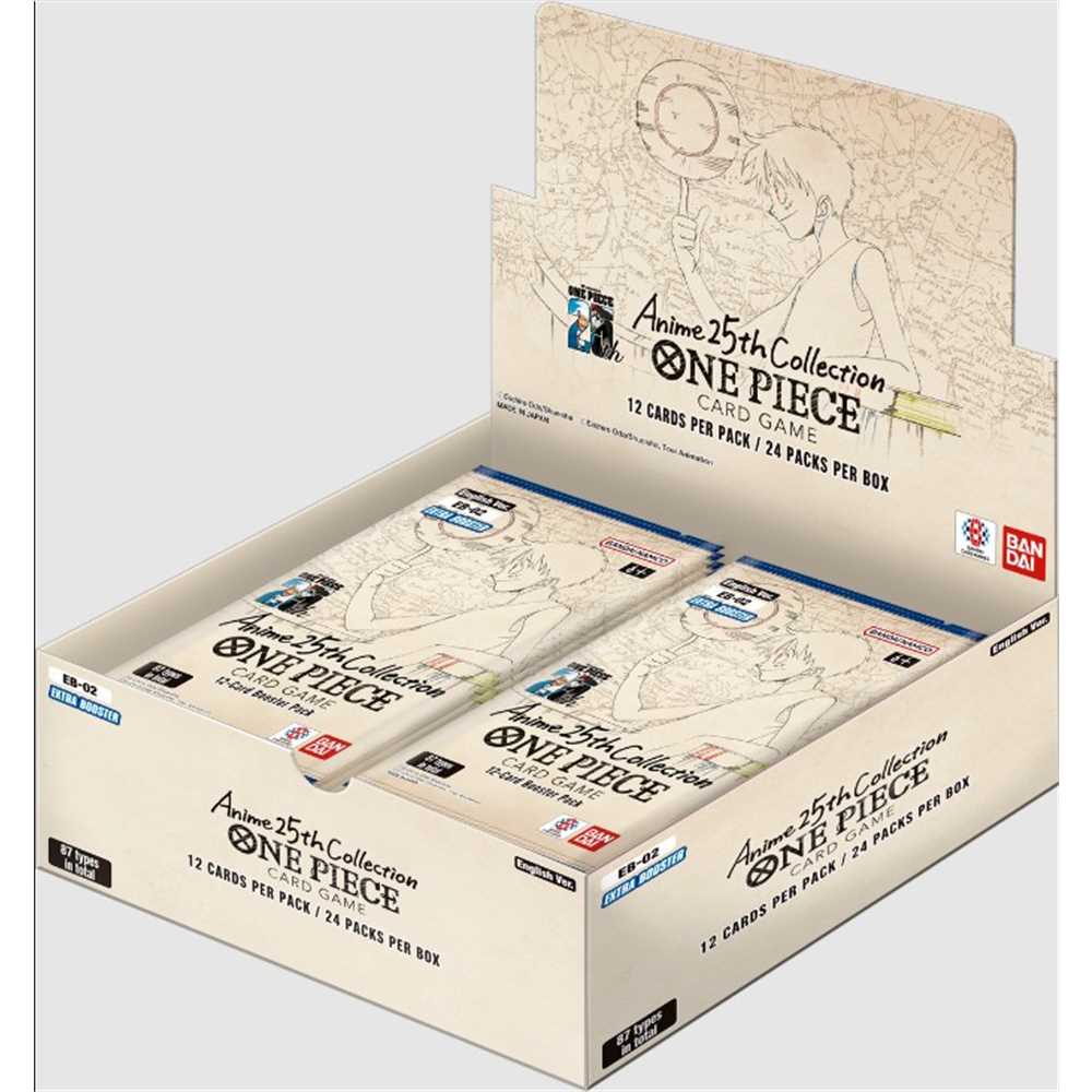 Box One Piece Card Game EB-02 Extra Booster Memorial Collection