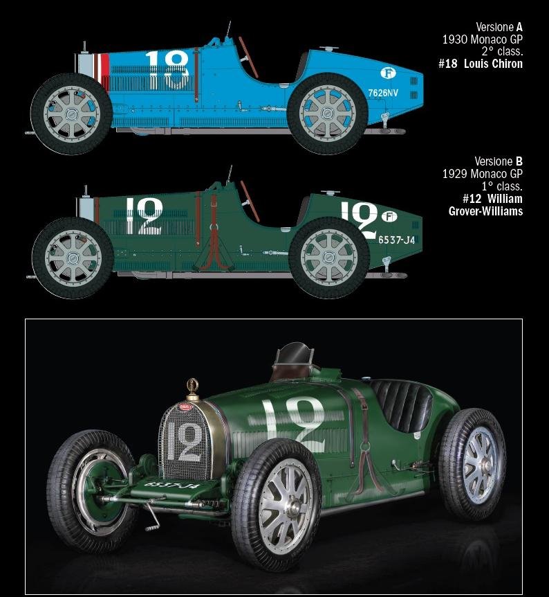 BUGATTI | F1 TYPE 35B MONACO GP 1929 1930 | /