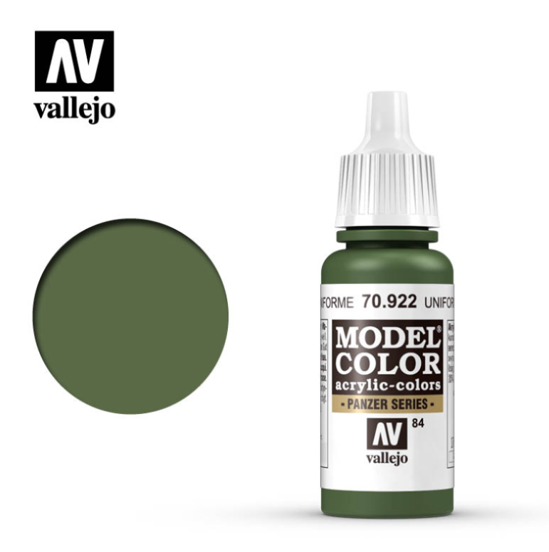Vallejo 70922 Model Color - Uniform Green 18 ml