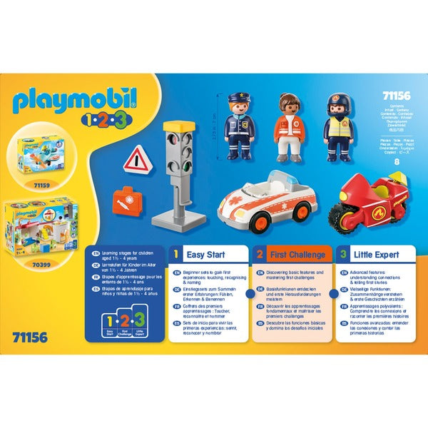 PLAYMOBIL 71156 1.2.3 Καθημερινοί Ήρωες, Παιχνίδια Κατασκευών