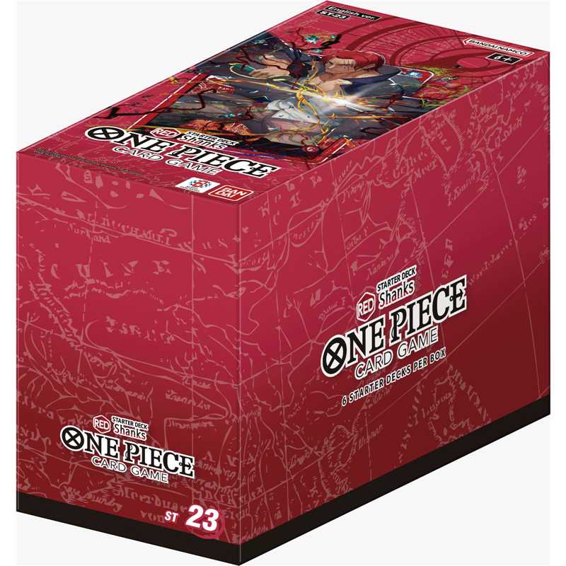 Display 6x One Piece Card Game Starter Deck