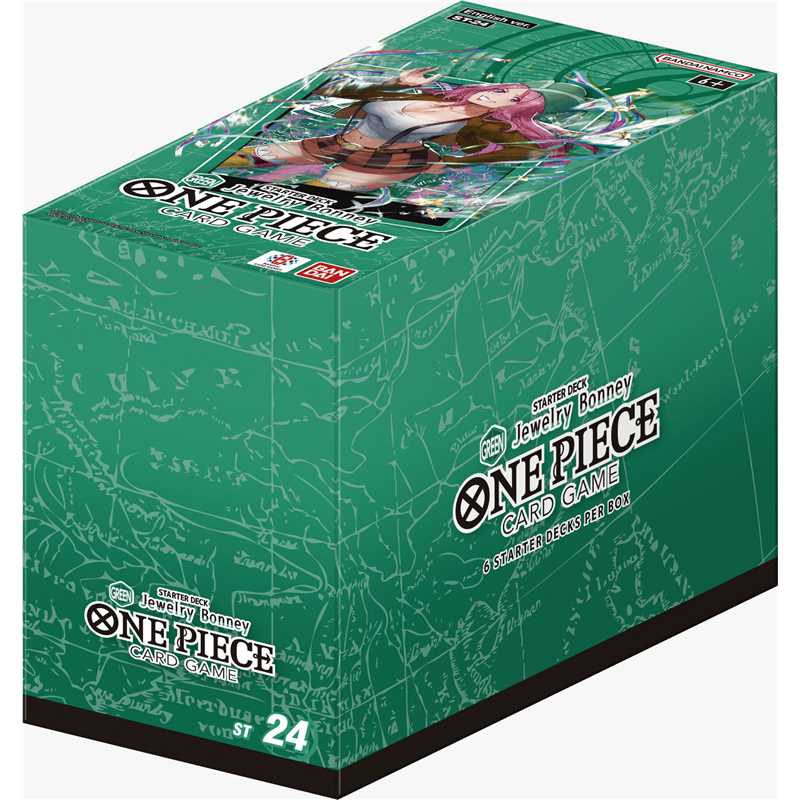 Display 6x One Piece Card Game Starter ST-24