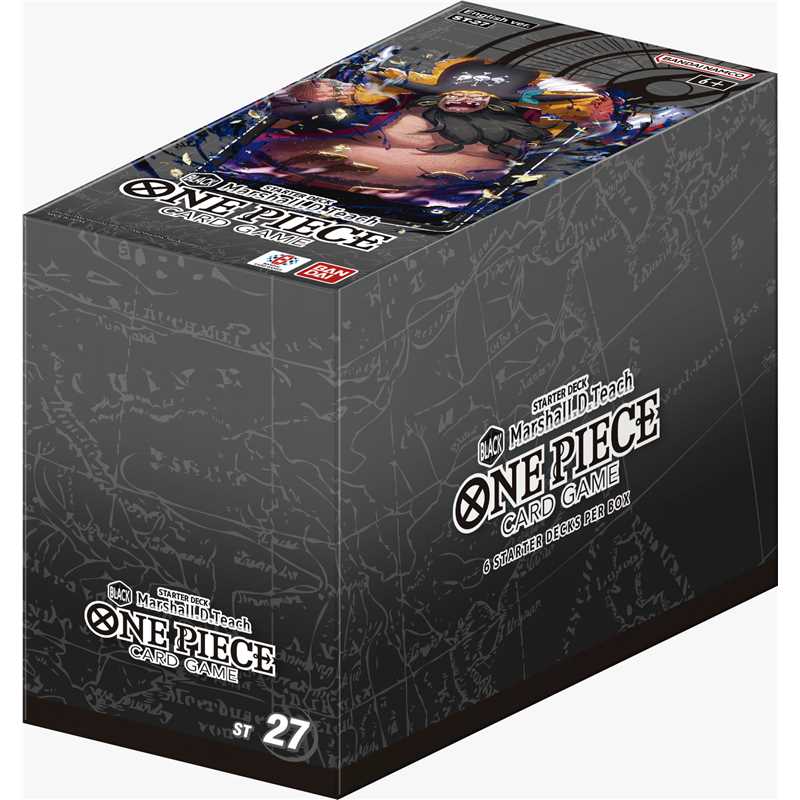 Display 6x One Piece Card Game Starter Deck ST-27