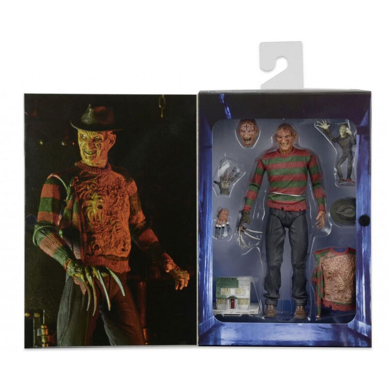 Nigtmare con Elm Street 3 Dream Warriors Freddy Ultimate figure 18cm