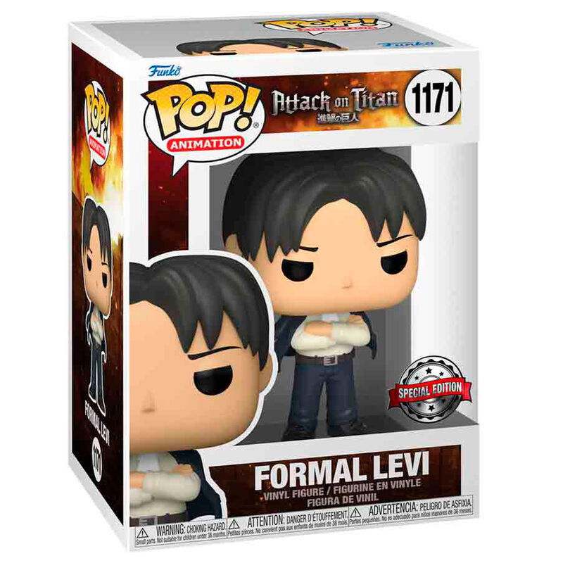 POP figure Attack on Titan Formal Levi Exclusive