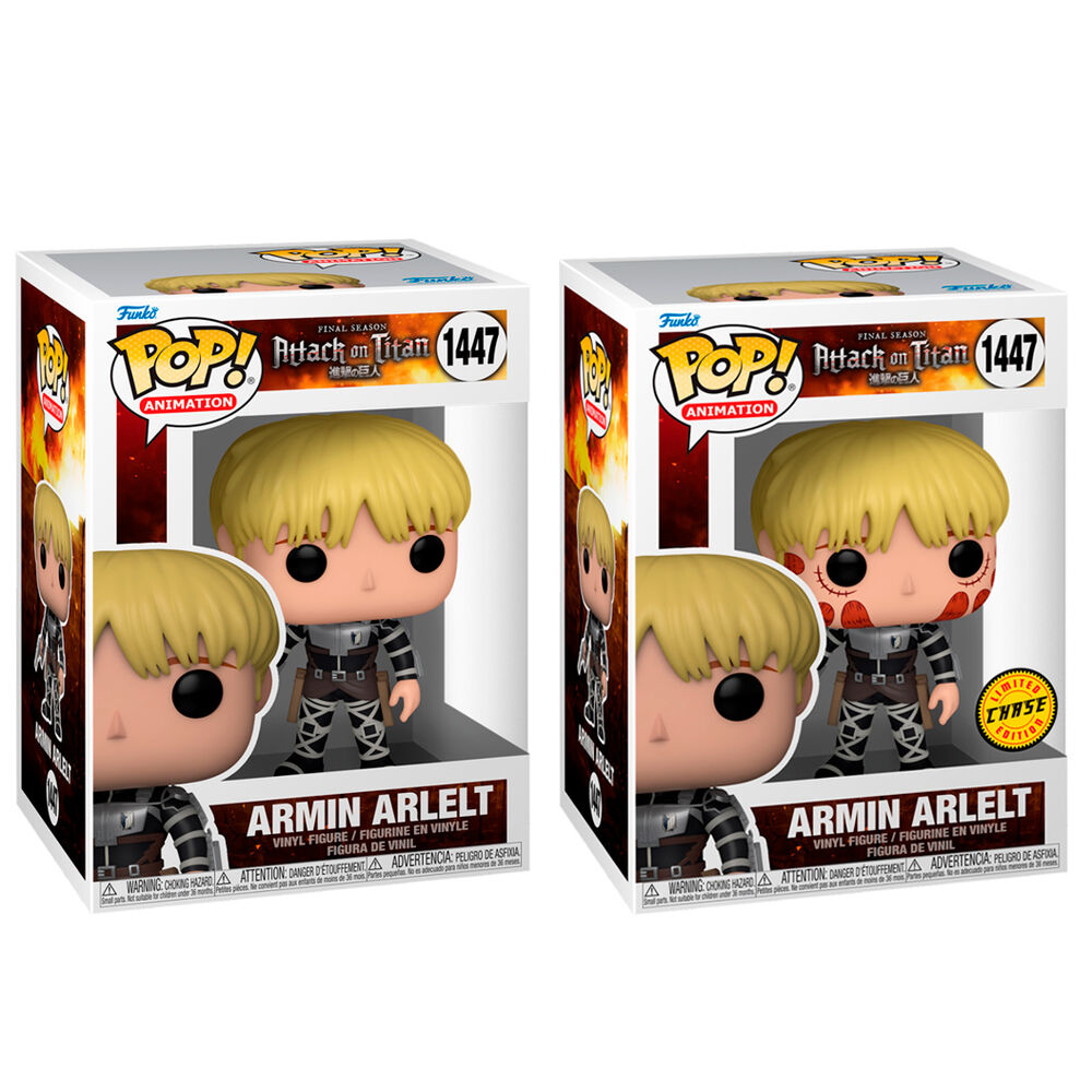 POP figure Attack on Titan Armin Arlelt 1 + 1 Chase