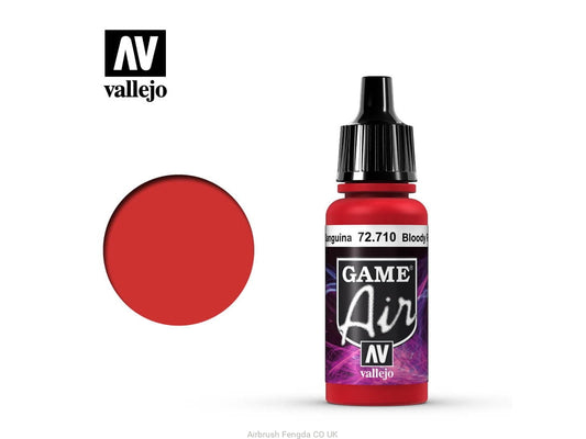 Game Air Acrylic Paint - Vallejo 17ml - Bloody Red 72710