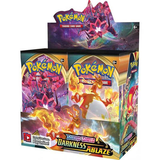 Box Pokemon Sword and Shield Darkness Ablaze English Language