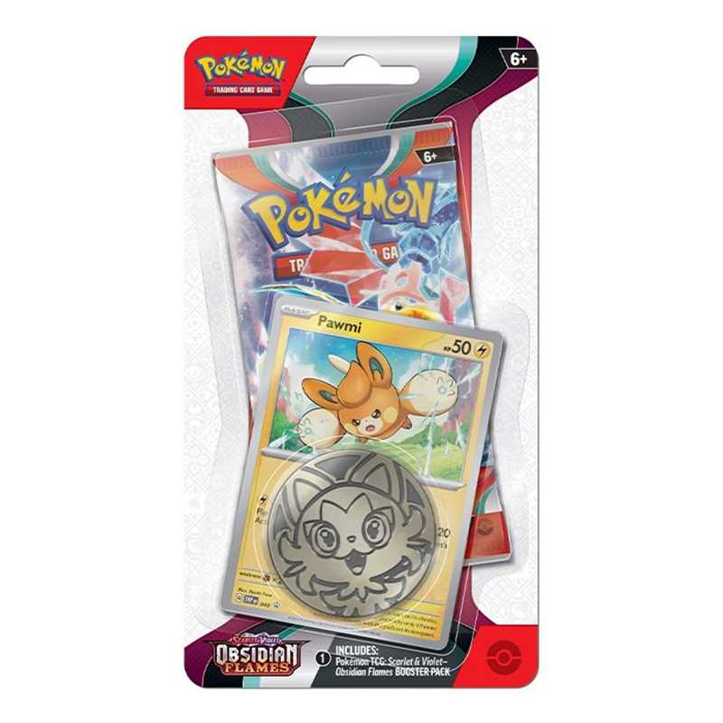 Pokemon Scarlet & Violet Obsidian Flames Checklane Blister ENG