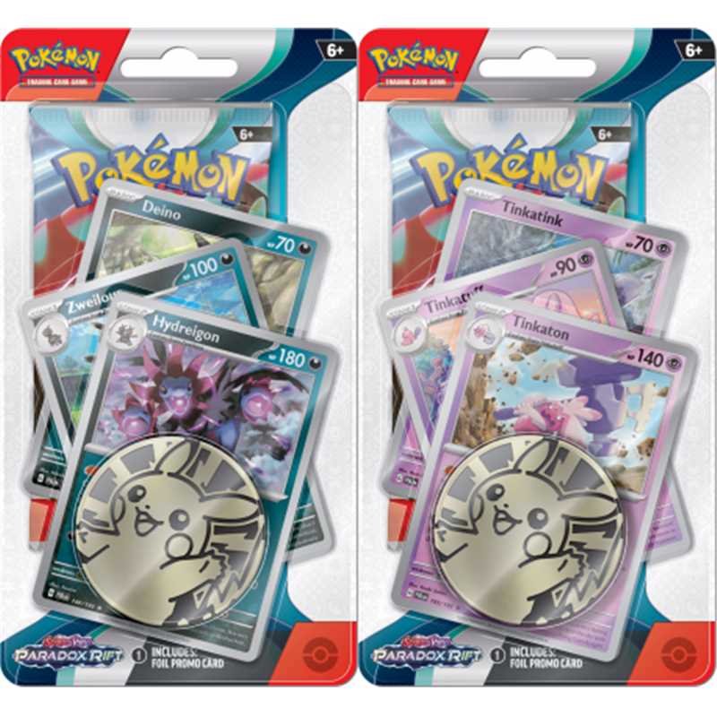 Pokemon Scarlet & Violet Paradox Rift Premium Checklane Blister ENG