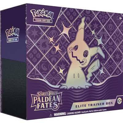 Scarlet and Violet Paldean Fates ETB ENG