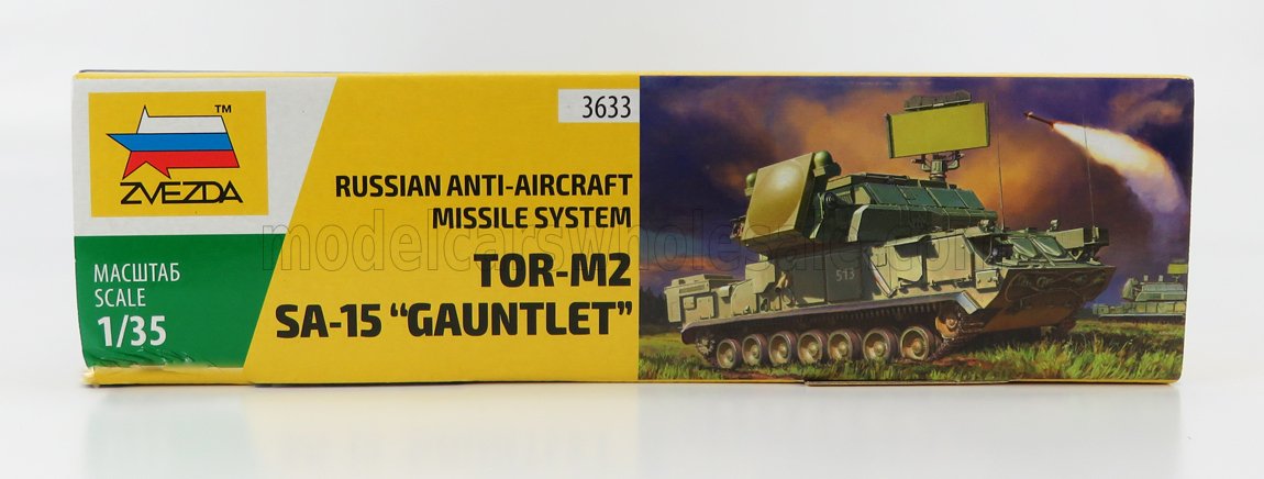 TANK | TOR M2 SA GAUNTLET MILITARY RUSSIAN ANTI-AIRCRAFT 1944 | 1/35