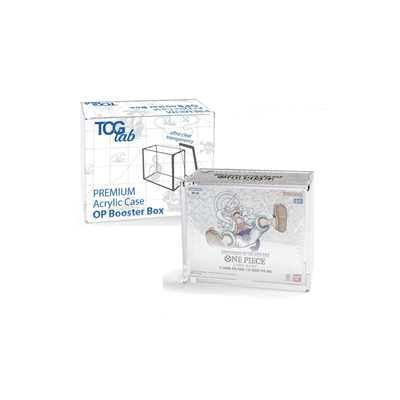 TcgLab Premium Protective Case for OP Booster Box Magnetic Plexiglass
