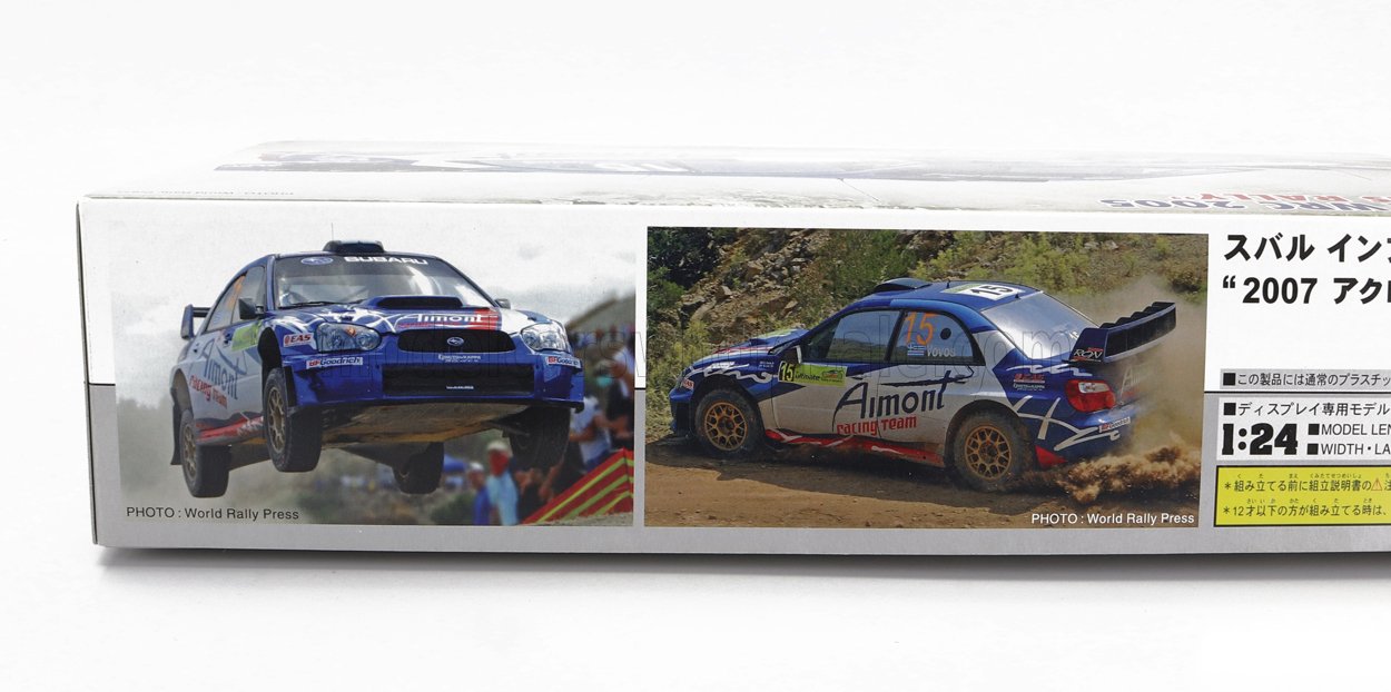 SUBARU | IMPREZA WRC TEAM AIMONT RACING N 15 RALLY ACROPOLIS 2007 A.VOVOS - E.EM | /
