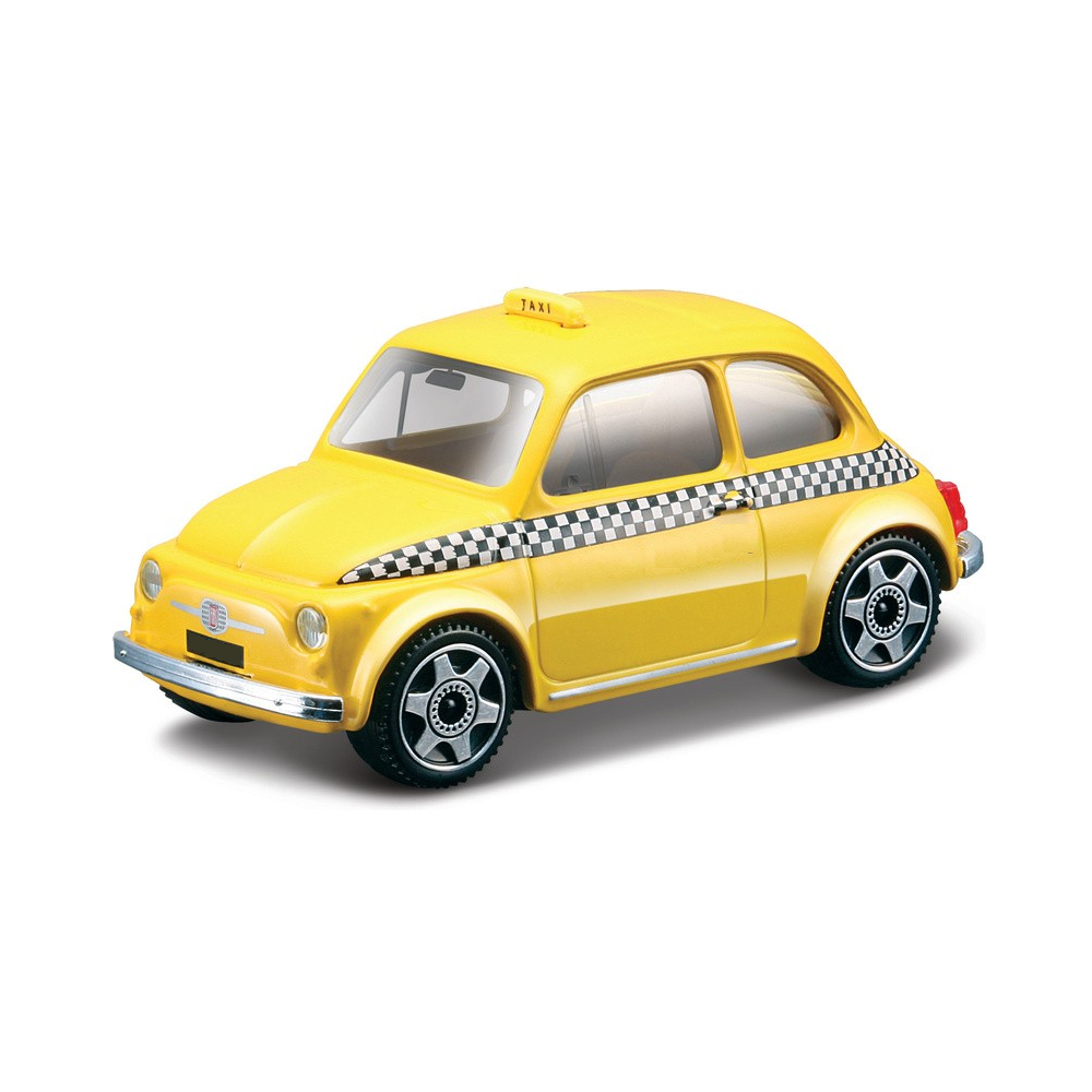 Bburago - 1/43 Street Fire, Fiat 500 Taxi 18-30103
