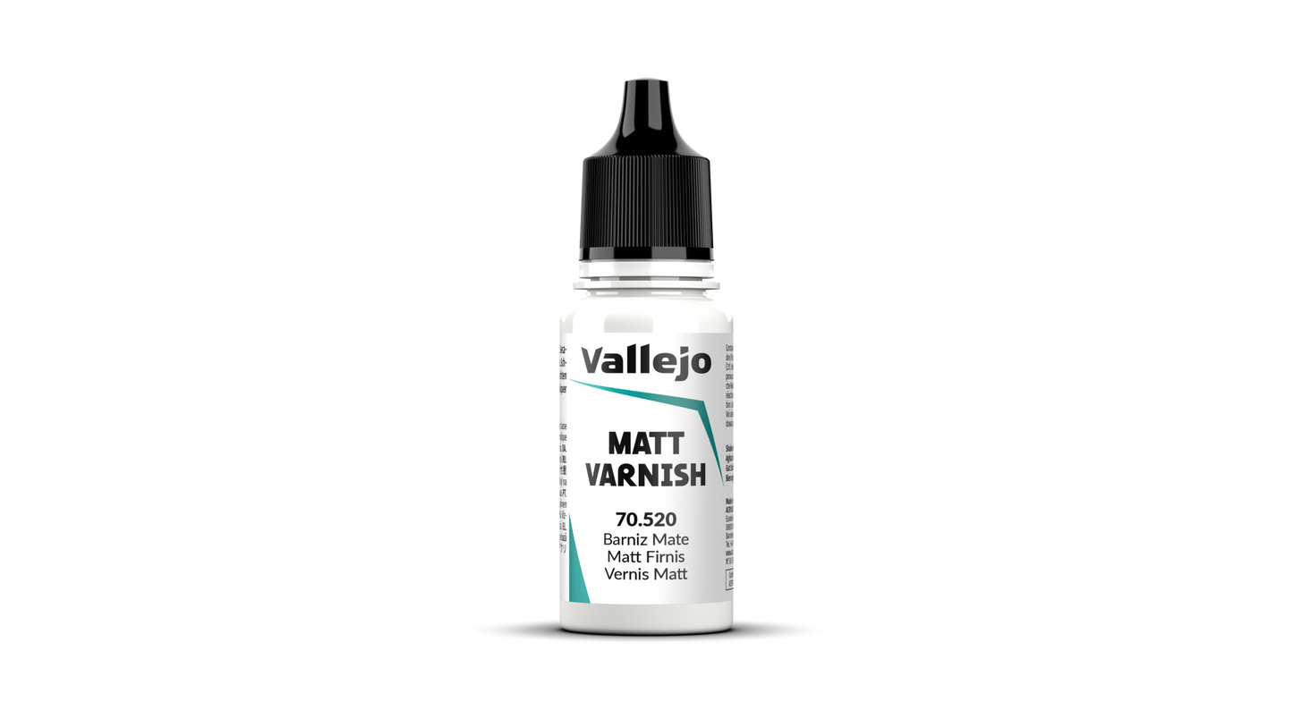 Vallejo 70520  Auxiliary - Permanent Mat Varnish 18 ml