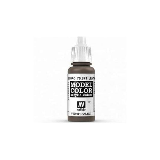 Vallejo Model Color - Leather Brown 70871