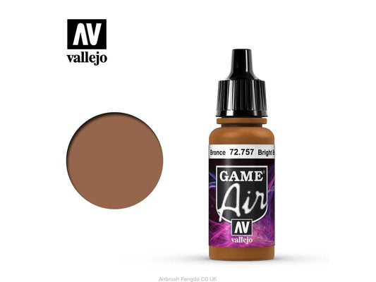 Game Air Acrylic Paint - Vallejo 17ml - Bright Bro 72757