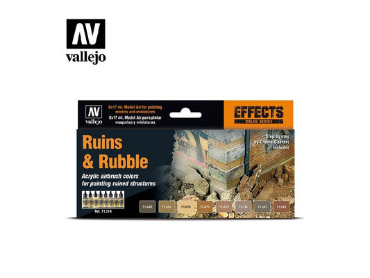 71214 Model Air - Ruins & Rubble Paint set