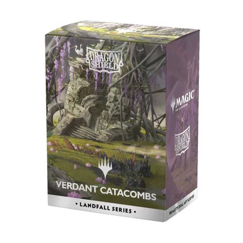 AT-16504 Dragon Shield Matte Landfall Series - Verdant Catacomb (100 Bustine protettive)