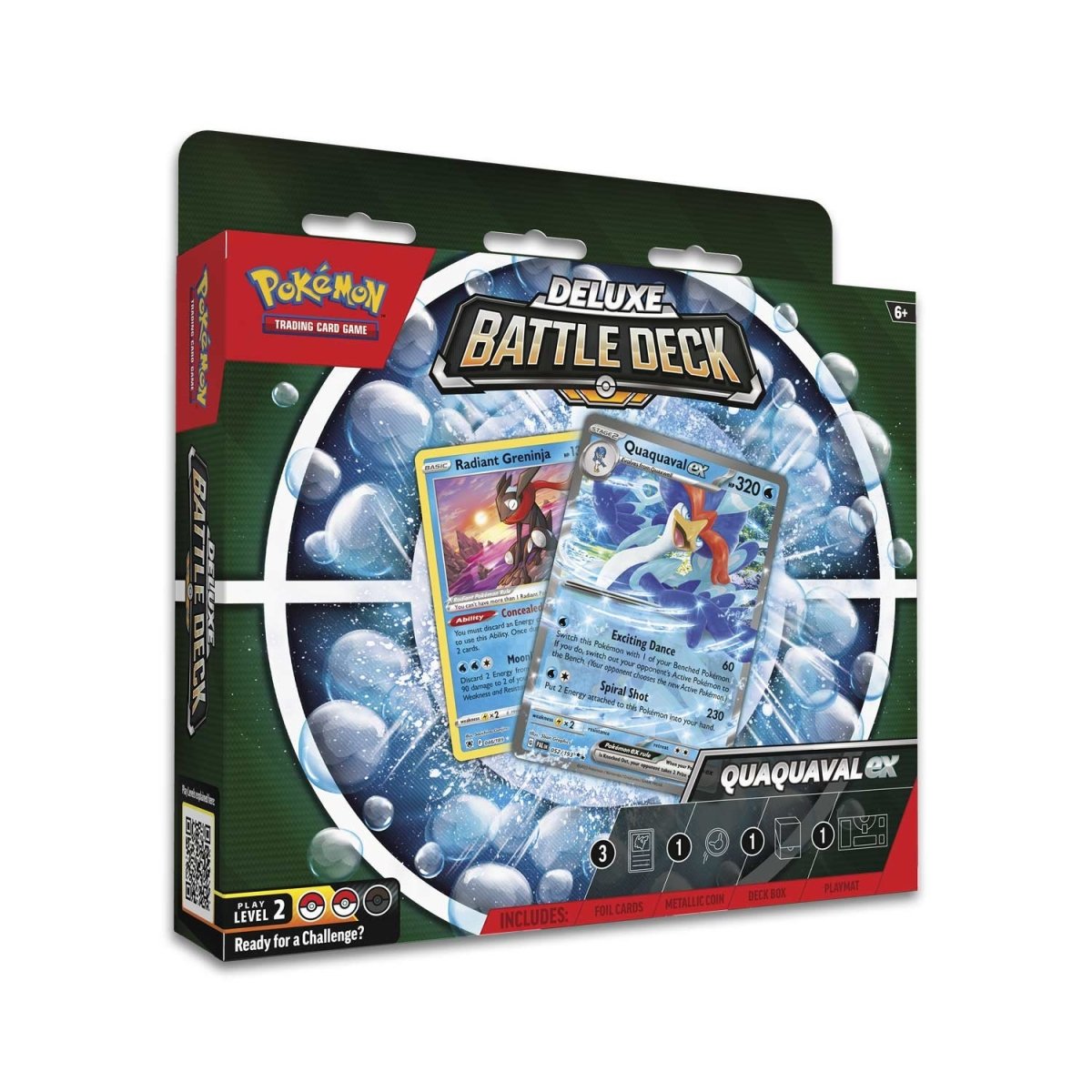 Pokemon TCG - Quaquaval Ex Deluxe Battle Deck