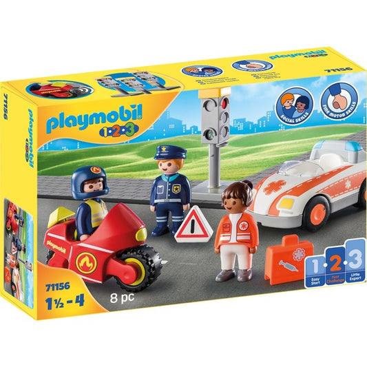 PLAYMOBIL 71156 1.2.3 Καθημερινοί Ήρωες, Παιχνίδια Κατασκευών