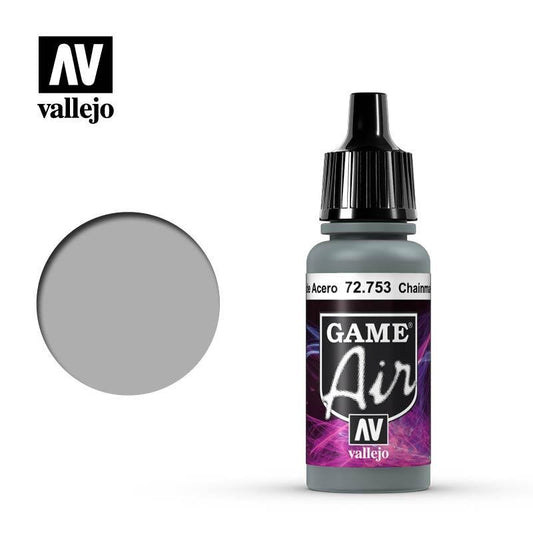 Game Air Acrylic Paint - Vallejo 17ml - Chainmal Silve VALL-72753
