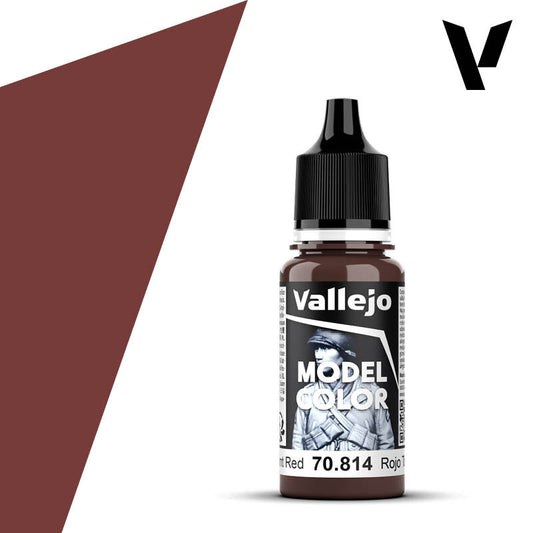 Vallejo 70814 Model Color - Burnt Red 18 ml