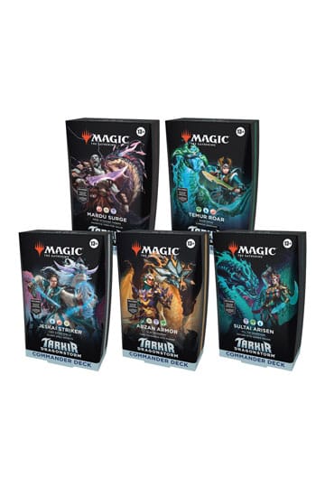 Magic the Gathering Tarkir: Dragonstorm Commander Decks Display (5) English