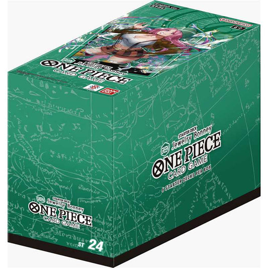 Display 6x One Piece Card Game Starter ST-24