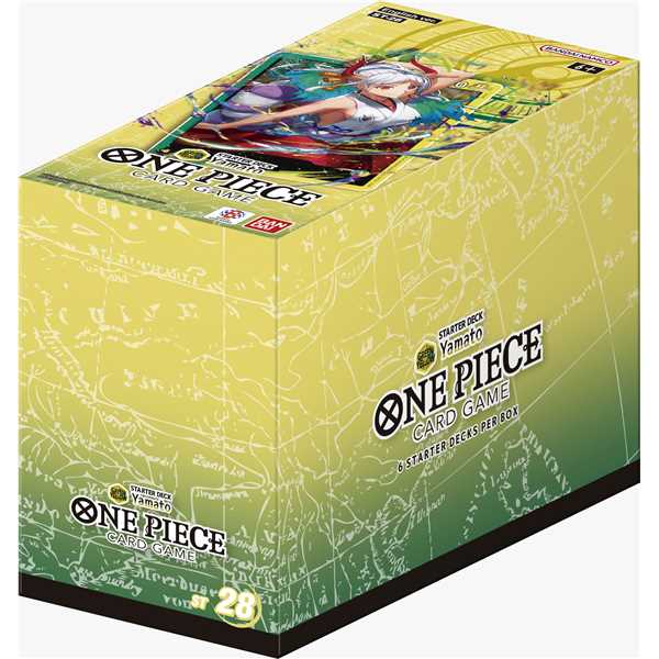 Display 6x One Piece Card Game Starter Deck [ST-28]