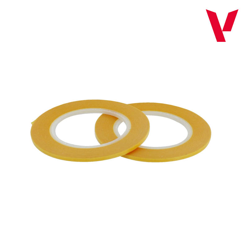 T07003 Tools - Precision Masking Tape 2mmx18m - Twin Pack