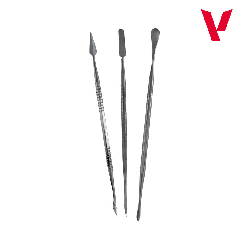 T02002 Tools - Set of 3 s/s Carvers