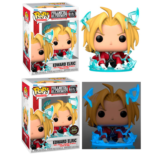 Pack 6 POP figures Full Metal Alchemist Edward Elric 1+1 Chase